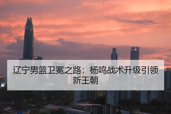 辽宁男篮卫冕之路：杨鸣战术升级引领新王朝